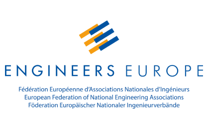 European Engineer (Eur Ing) registered with the European Federation of Professional Engineers (FEANI)